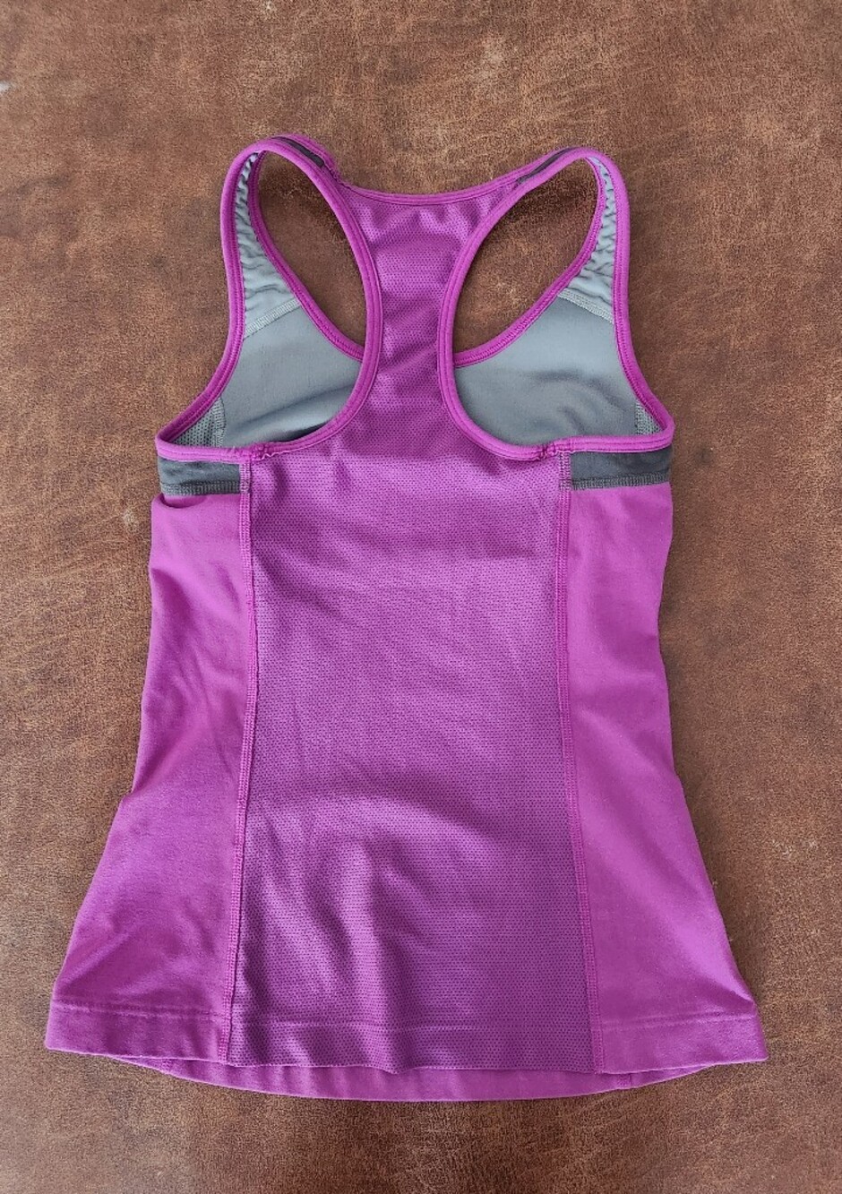 Nike Women’s Purple Dri-FIT Racerback Tank Top - Picture 4 of 6